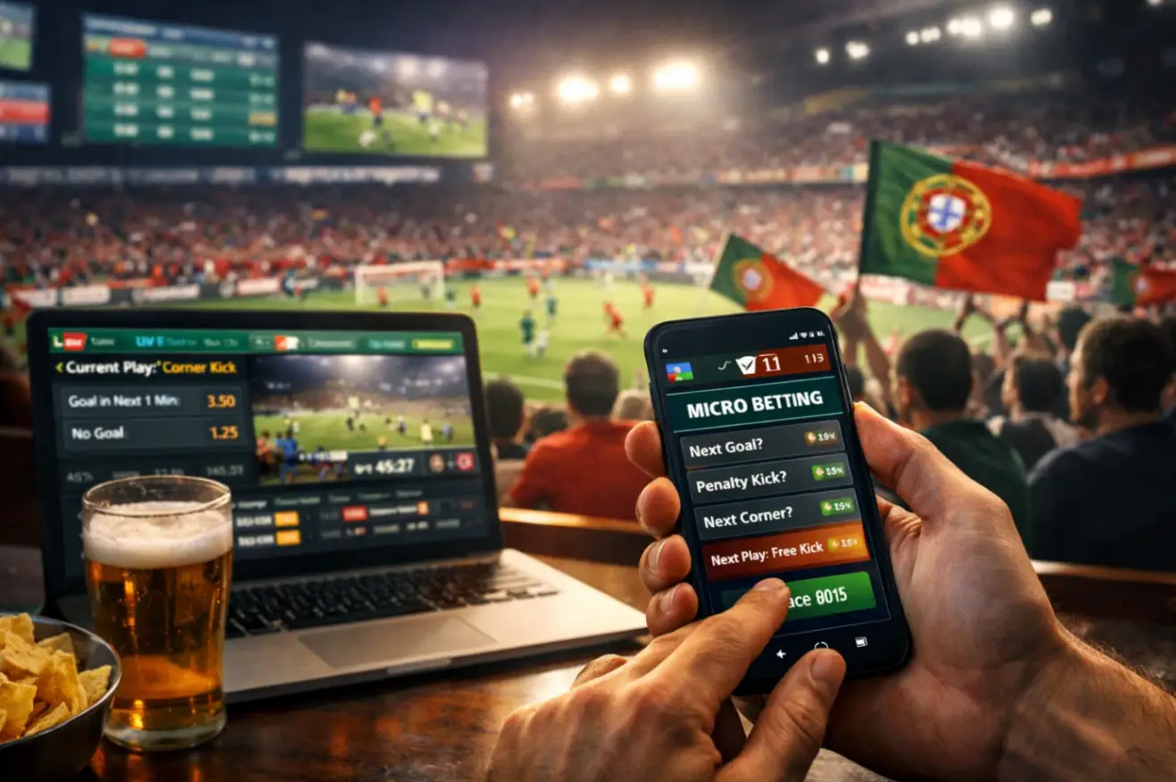 Apostas ao vivo em Portugal: por que o micro-betting está a transformar o mercado