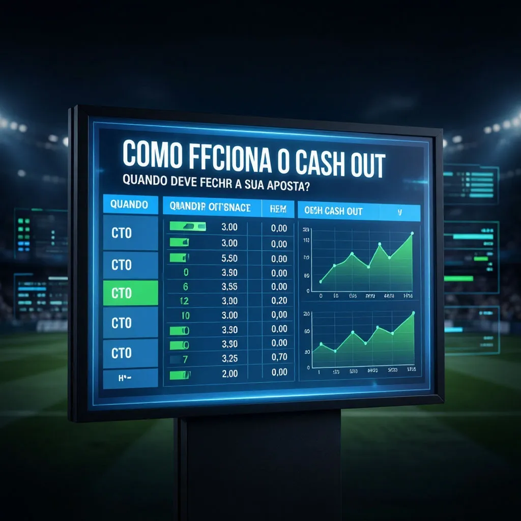 Como funciona o Cash Out nas apostas desportivas: Quando deve fechar a sua aposta?